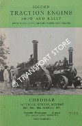 Book cover of Second Traction Engine Show and Rally, Cheddar August 1971 by Mendip Round Table & Somerset Traction Engine Club